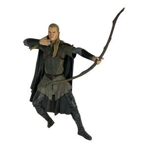 NECA 18 INCH Legolas Action Figure Lord of the Rings Hobbit READ Missing Arrow
